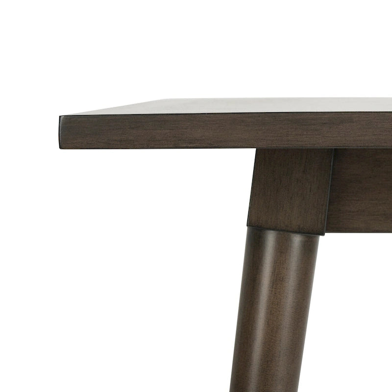 Vierkante Eettafel met Poten in Vintage Stijl - 91,4 cm B x 91,4 cm D x 76,2 cm H