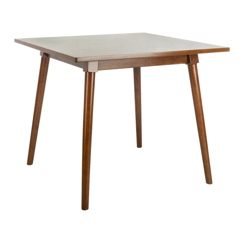 Vierkante Eettafel met Poten in Vintage Stijl - 91,4 cm B x 91,4 cm D x 76,2 cm H