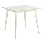 Vierkante Eettafel met Poten in Vintage Stijl - 91,4 cm B x 91,4 cm D x 76,2 cm H